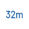 32m